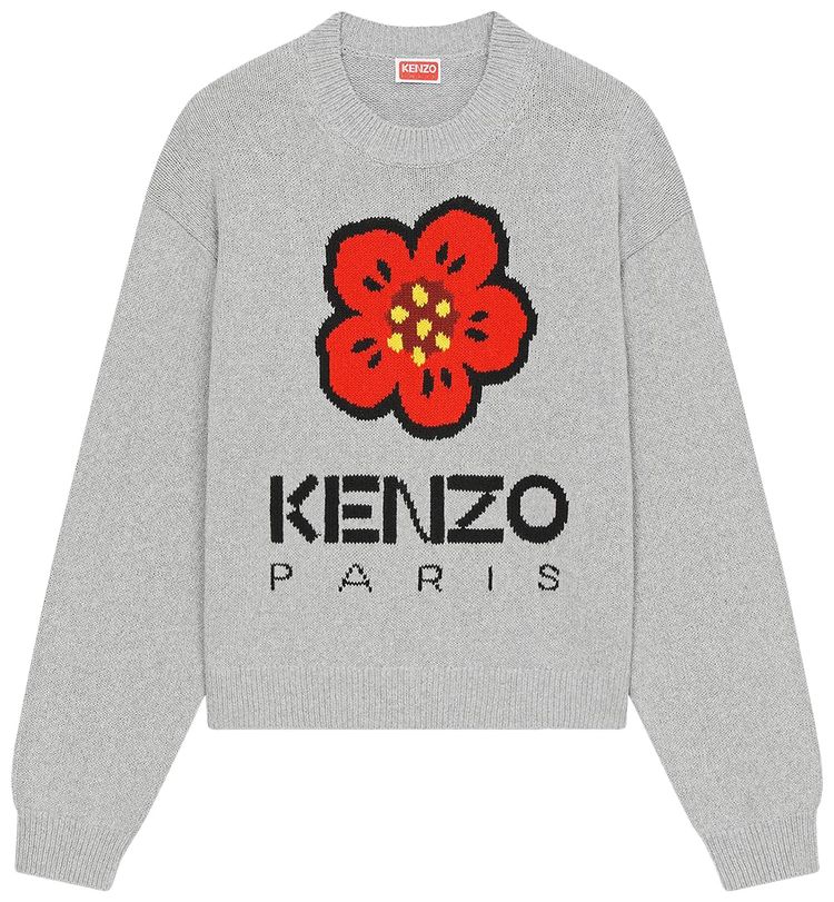 Kenzo Knitted Sweater Grey