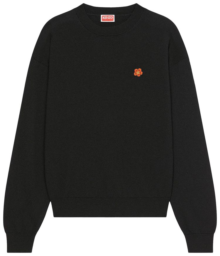 Kenzo Crest Logo Jumper Black