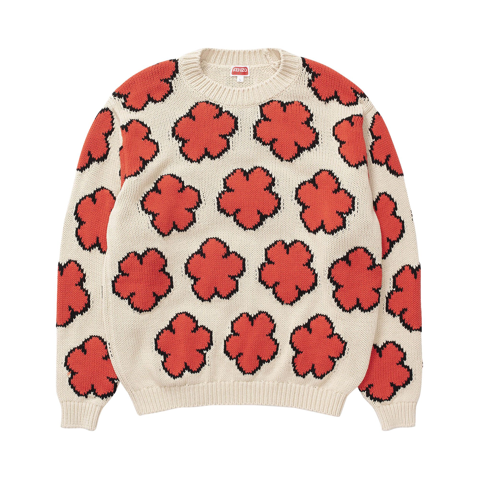 Buy Kenzo All Over Boke Flower Jumper 'Red' - FD55PU3563CI 03 | GOAT