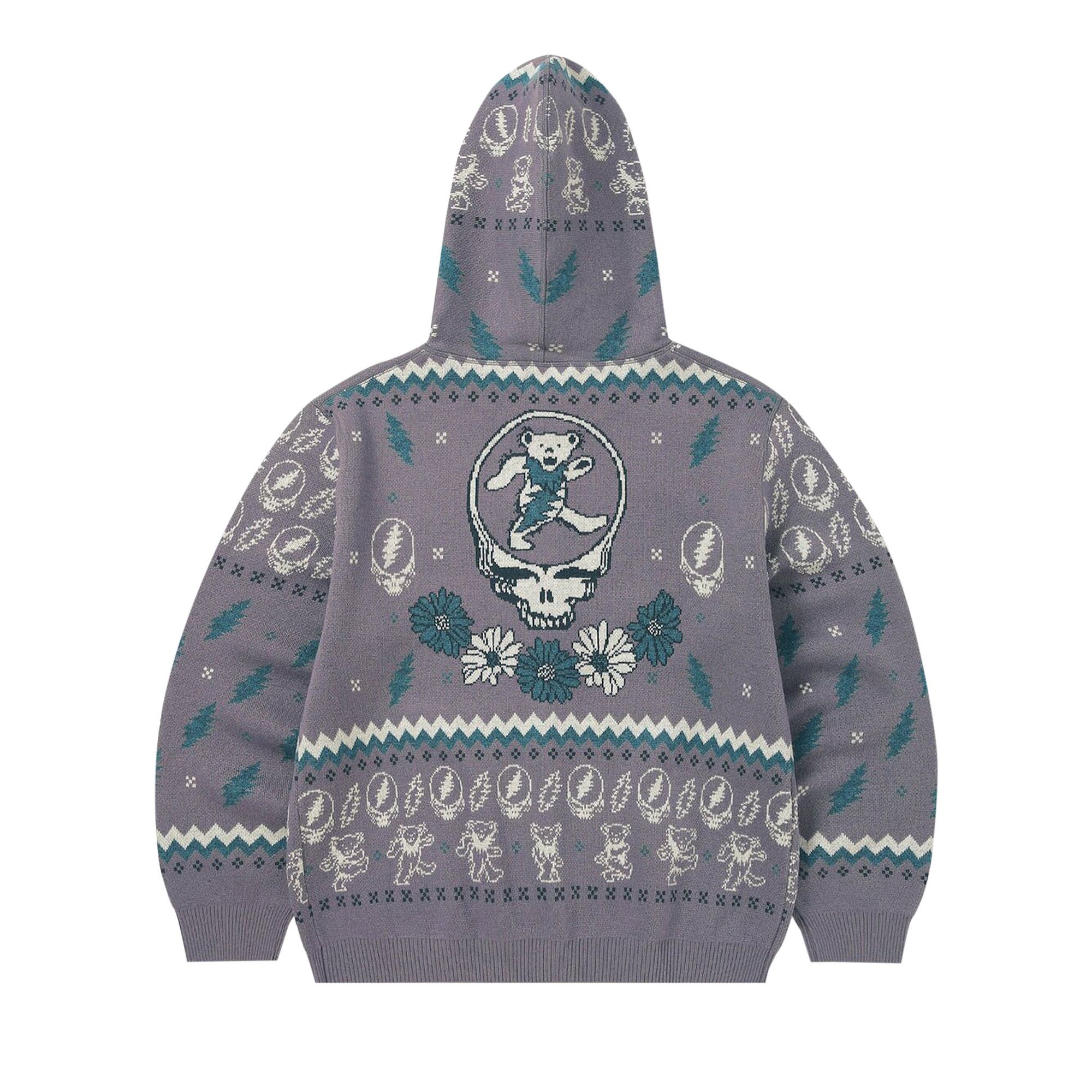 Buy thisisneverthat x Grateful Dead Iconography Knit Zip Hoodie