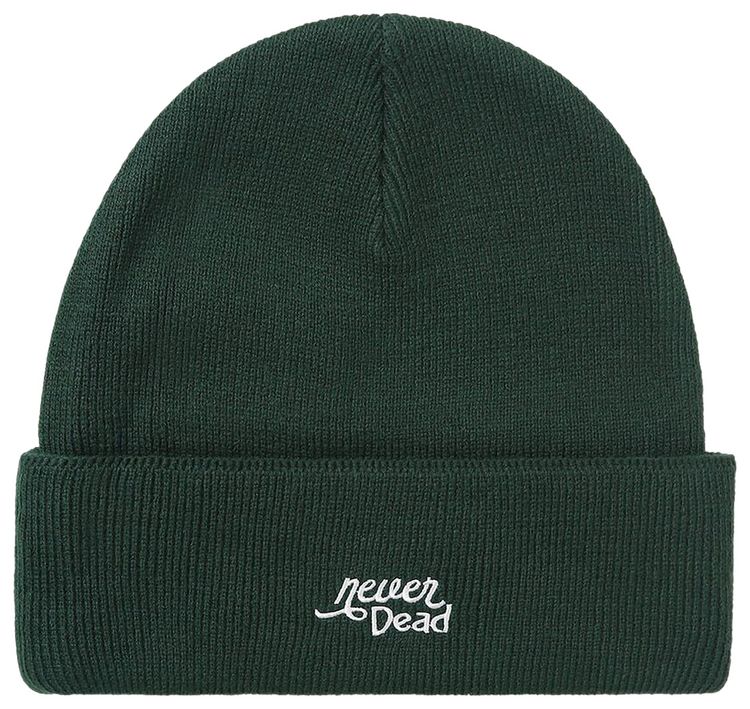 thisisneverthat x Grateful Dead Dancing Bears Beanie Dark Green