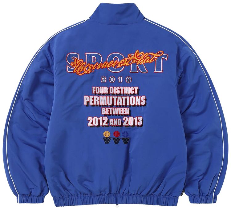 thisisneverthat Sport 2010 Bomber Jacket Blue