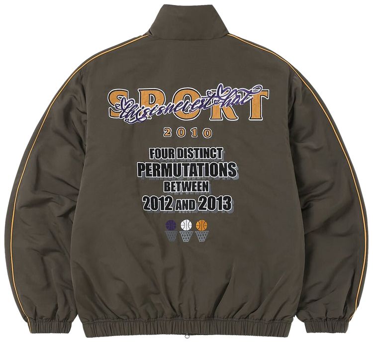 thisisneverthat Sport 2010 Bomber Jacket Brown