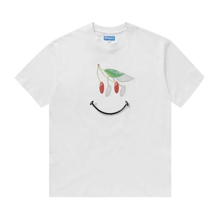 Market Smiley Ripe T-Shirt 'White'