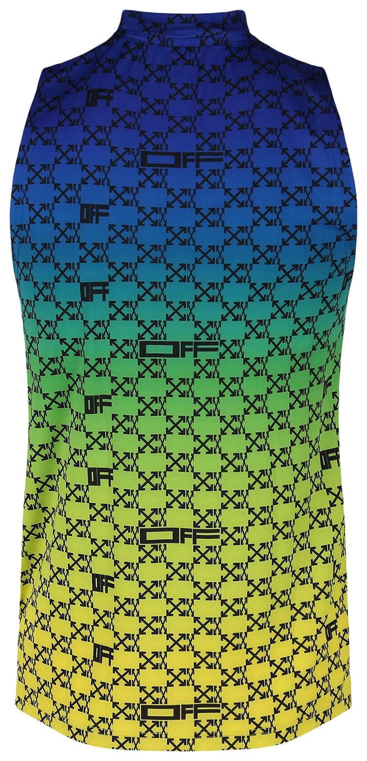 Off White Athl Monogram Tank MulticolorBlack