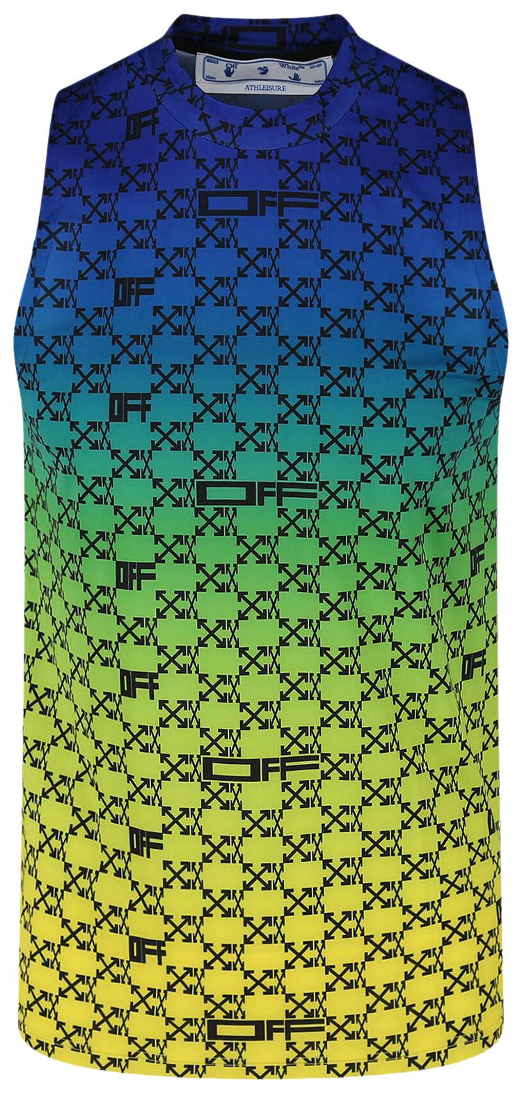 Off White Athl Monogram Tank MulticolorBlack