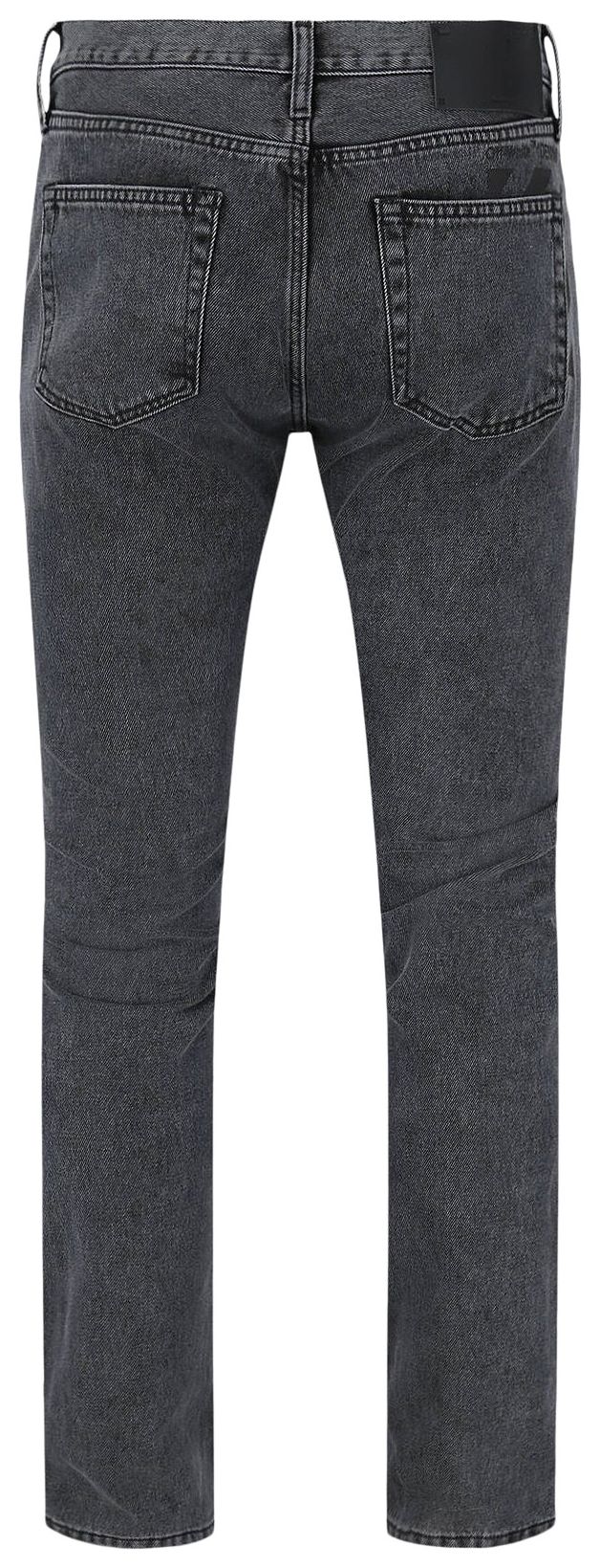 Off White Diag Pocket Slim Jeans GreyBlack