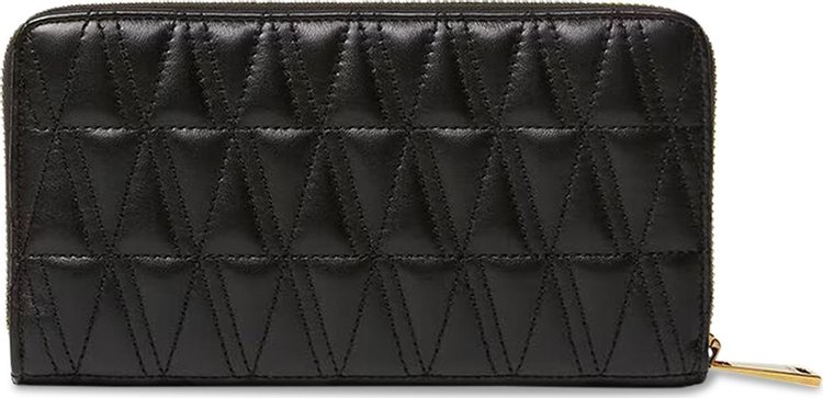 Versace Virtus Long Wallet BlacGold