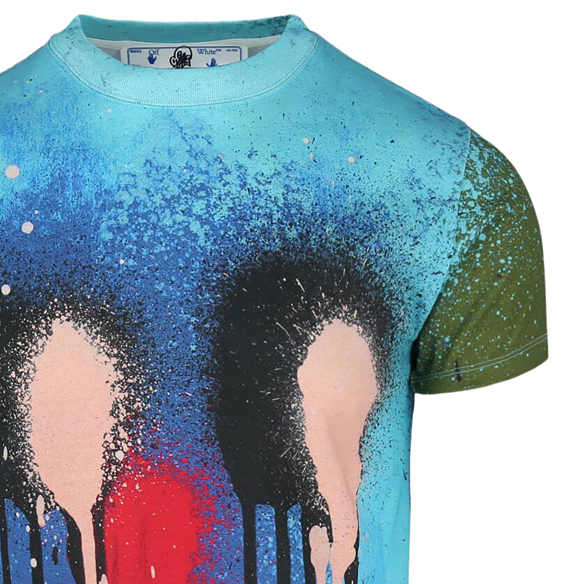 Buy Off-White x Katsu Spray Paint T-Shirt 'Multicolor
