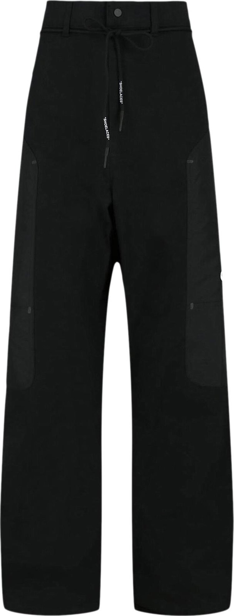 Off-White x Nike Techno Fabric Track Pants 'Black'