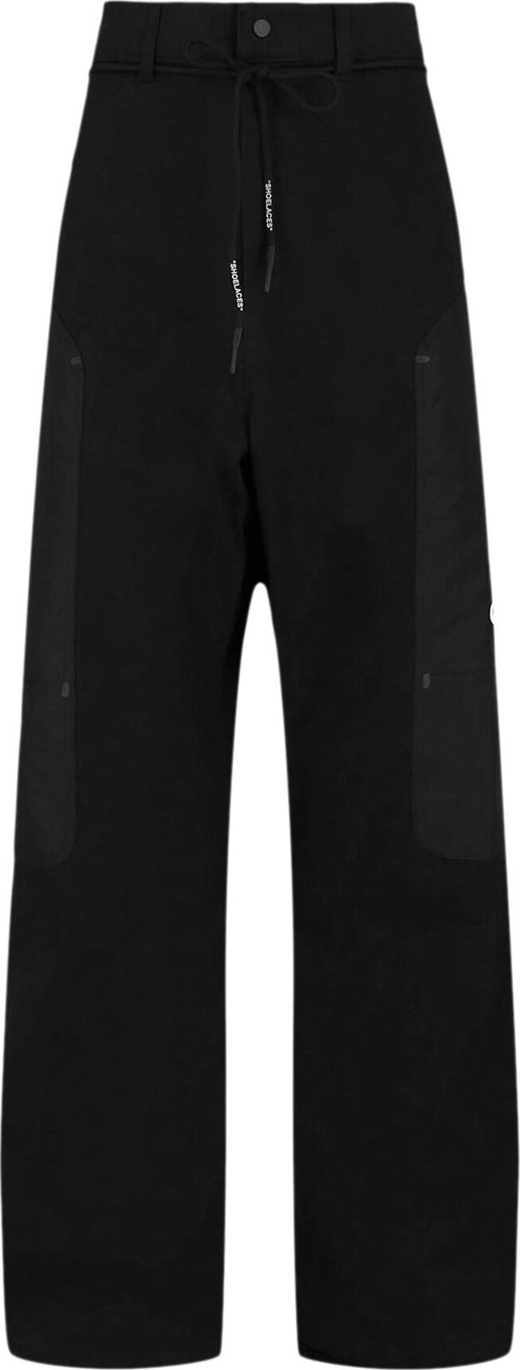 Off White x Nike Techno Fabric Track Pants Black