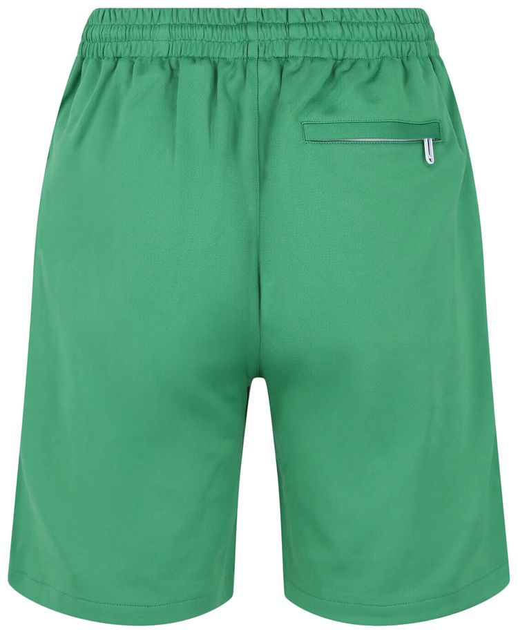 Off White Hands Off Skate Track Shorts Green