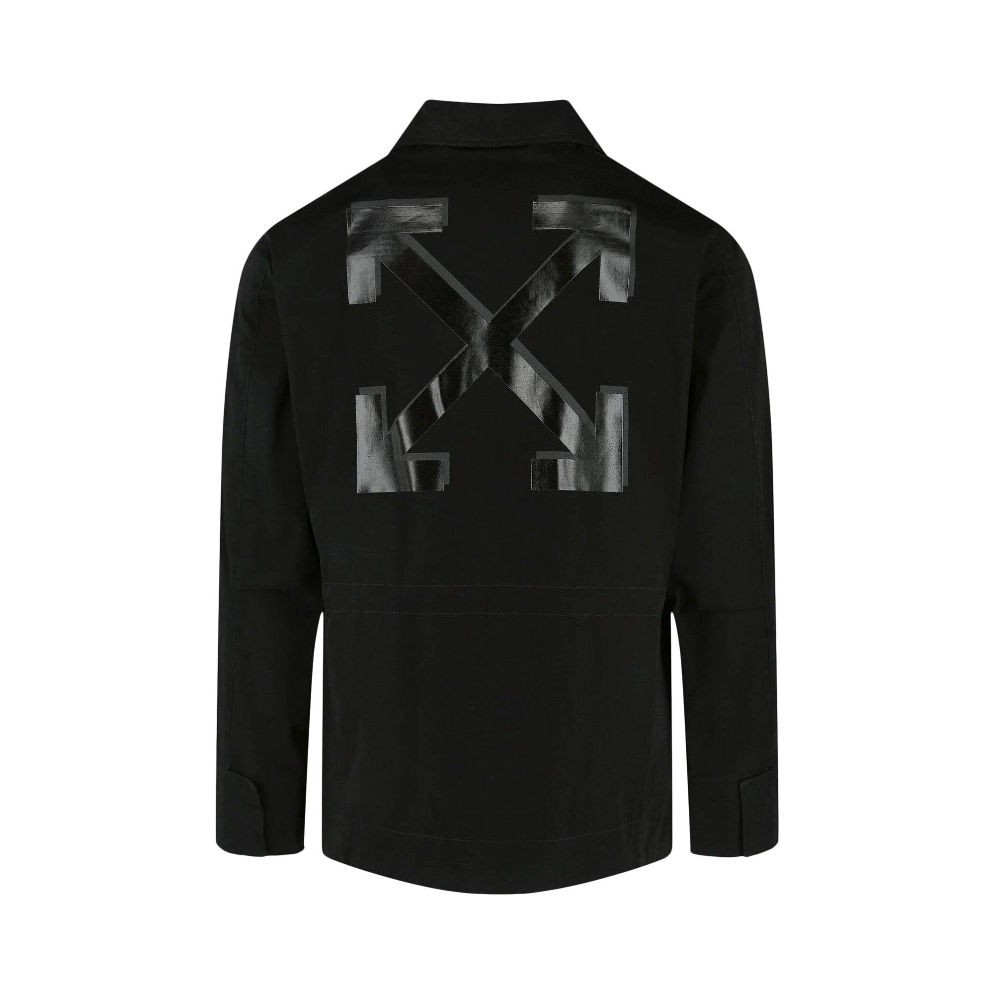 Off white field jacket black clearance