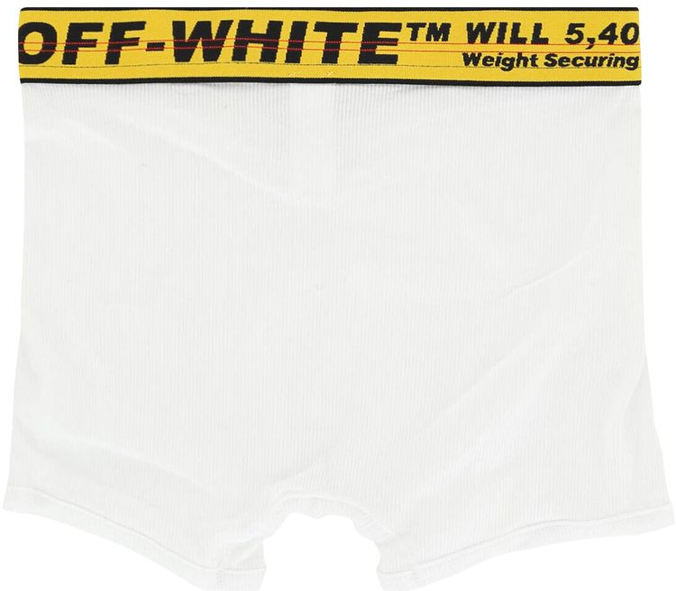 Off White Industrial Boxers White