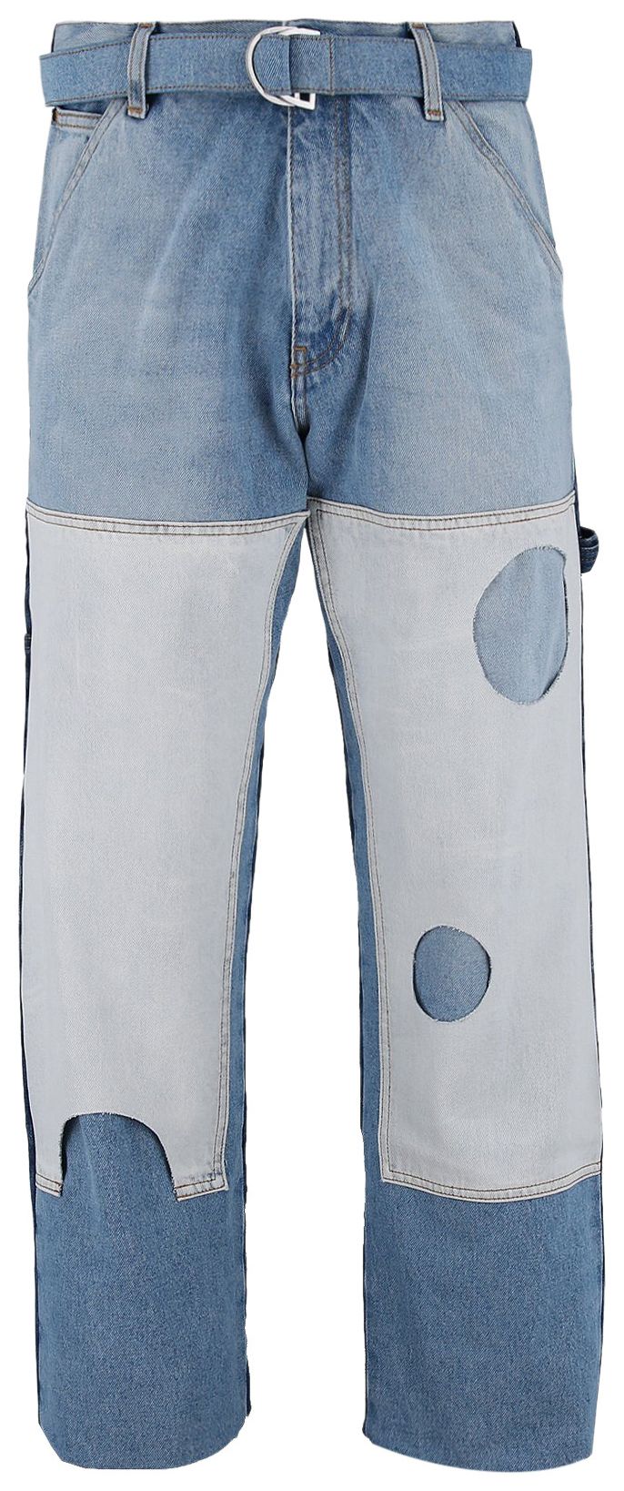 Off White Meteor Denim Carpenter Pant Denim Blue