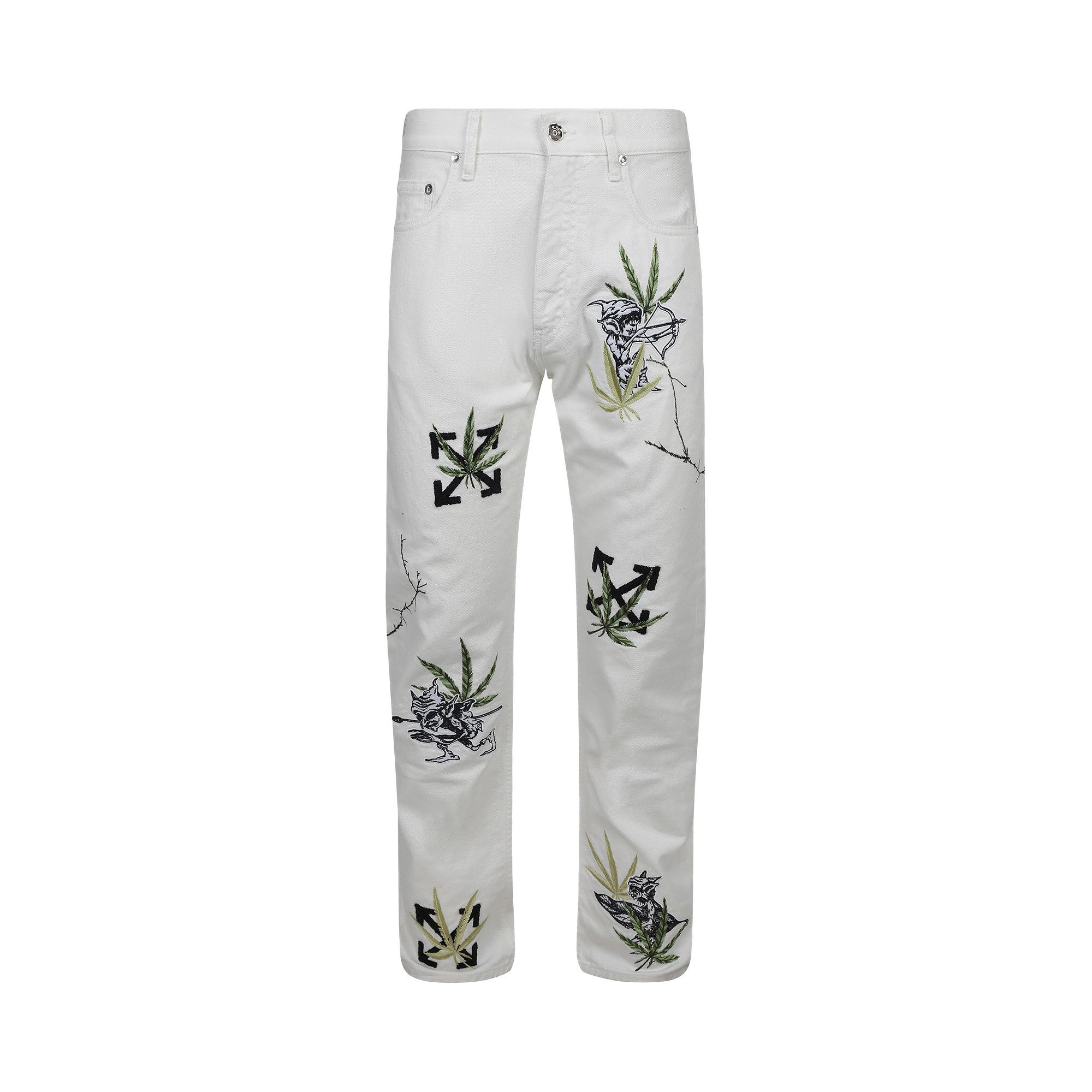 Off white pantalon best sale