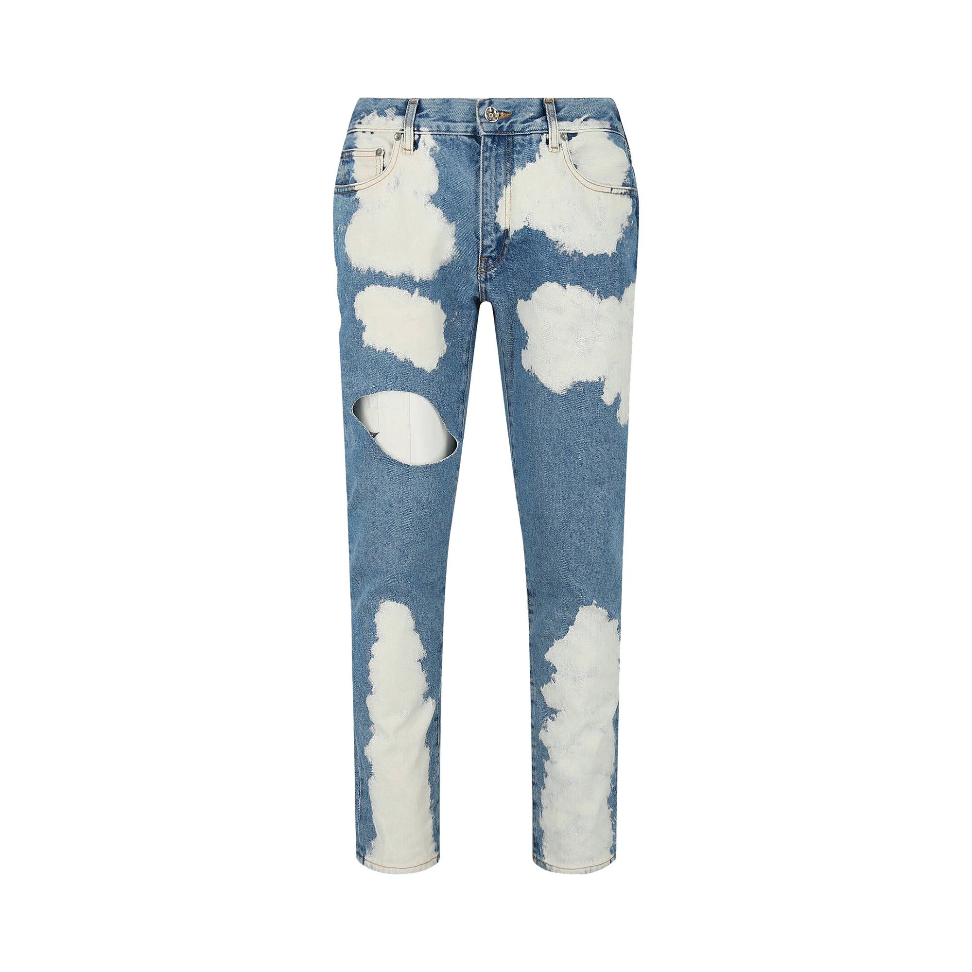 【送料&関税込】Off-White meteor Blue Denim Jeans Off-White Meteor Jeans | Blue | FARFETCH