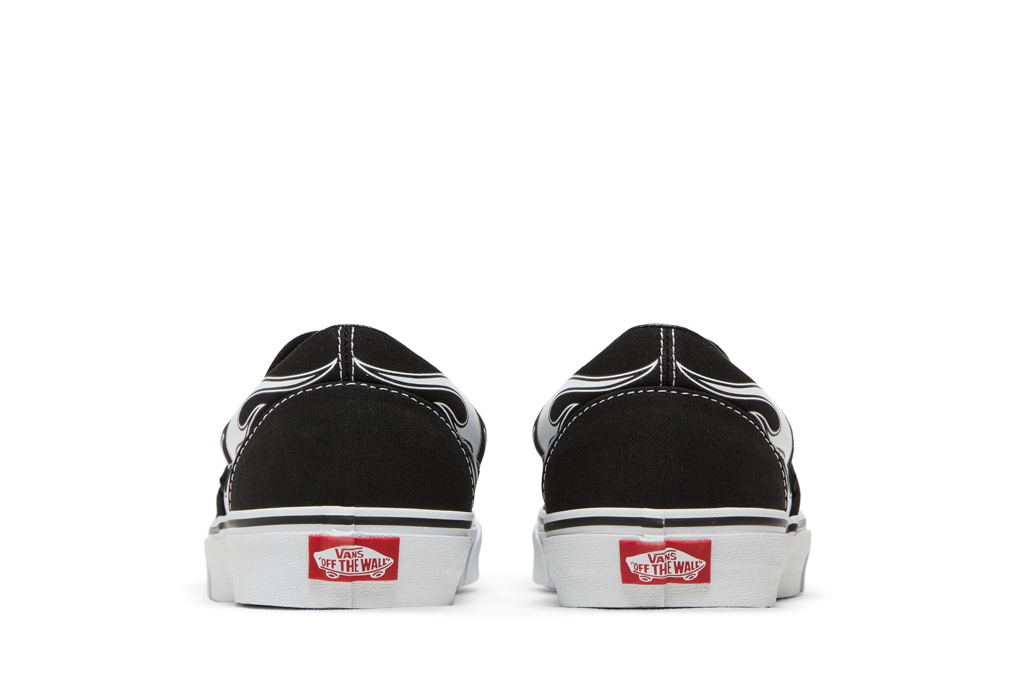 Buy Vans Classic Slip-On 'Flame - Black White' - VN0A33TBK68 | GOAT CA
