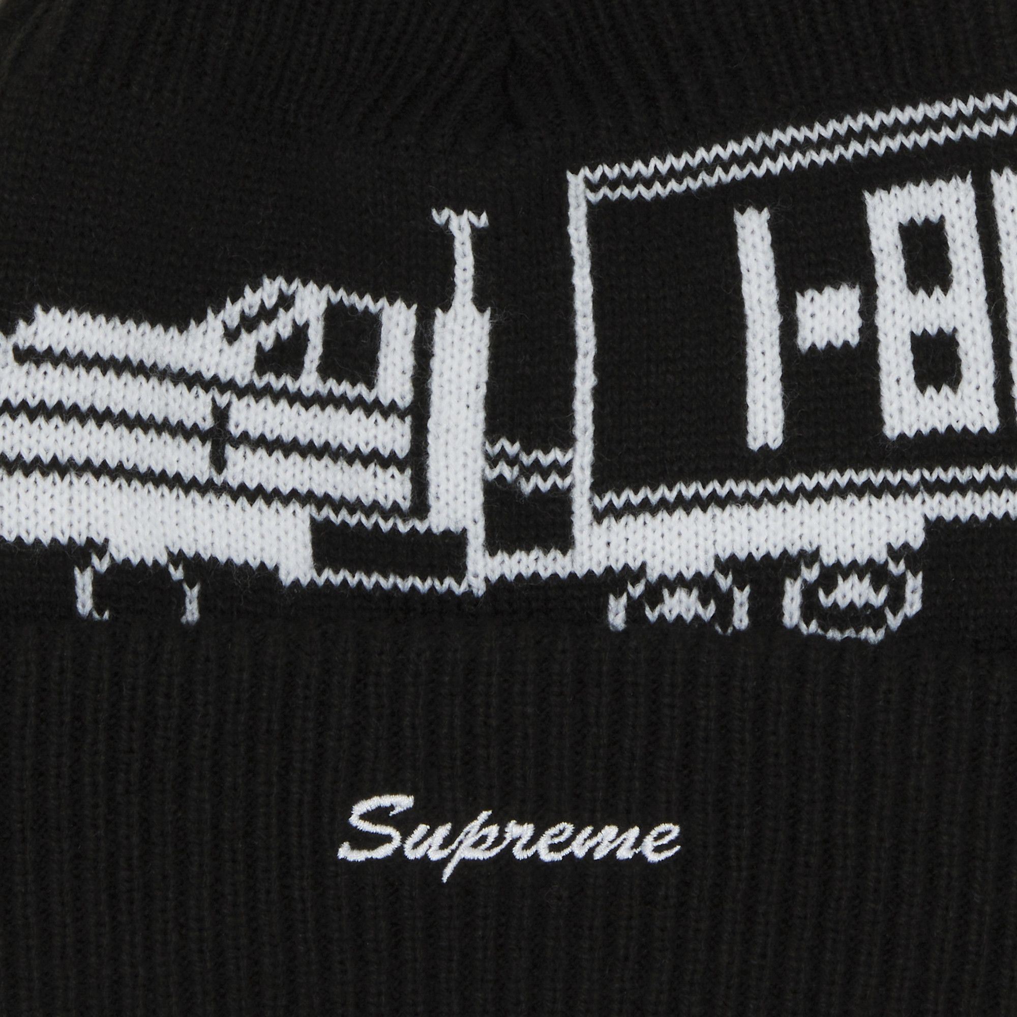 Buy Supreme 18 Wheeler Beanie 'Black' - FW23BN96 BLACK | GOAT UK