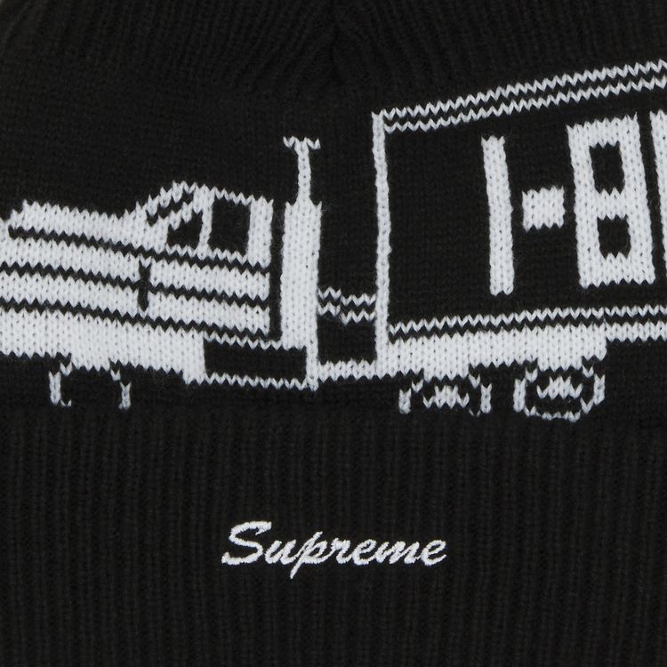 Supreme 18 Wheeler Beanie Black