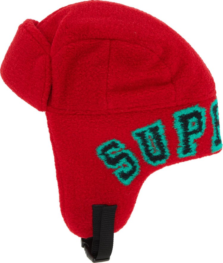 Supreme Shearling Trooper Red