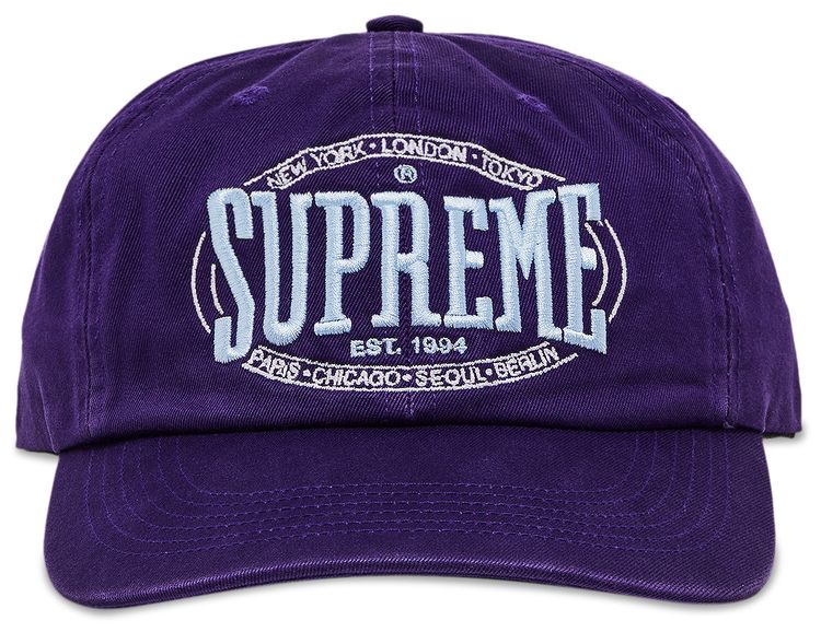 Supreme Warm Up 6 Panel Purple