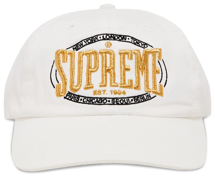 Supreme Warm Up 6 Panel White