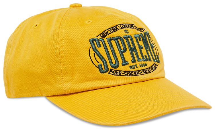 Supreme Warm Up 6 Panel Yellow