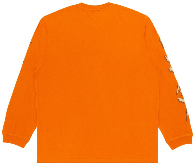 Supreme Racing Intarsia Long Sleeve Top Burnt Orange
