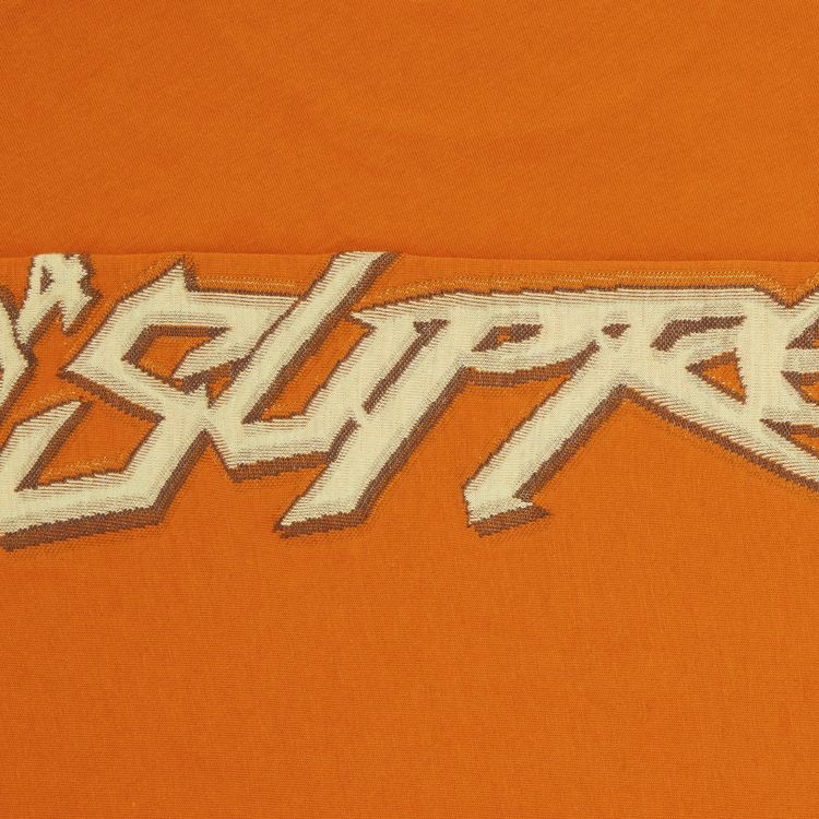Supreme Racing Intarsia Long Sleeve Top Burnt Orange