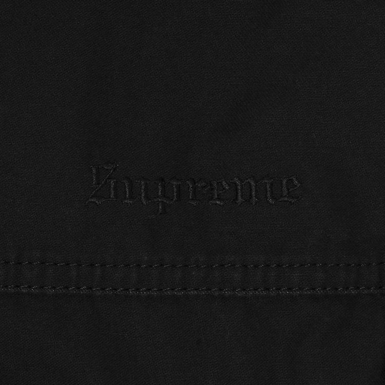 Supreme x Alpha Industries Cotton Twill Flight Pant Black