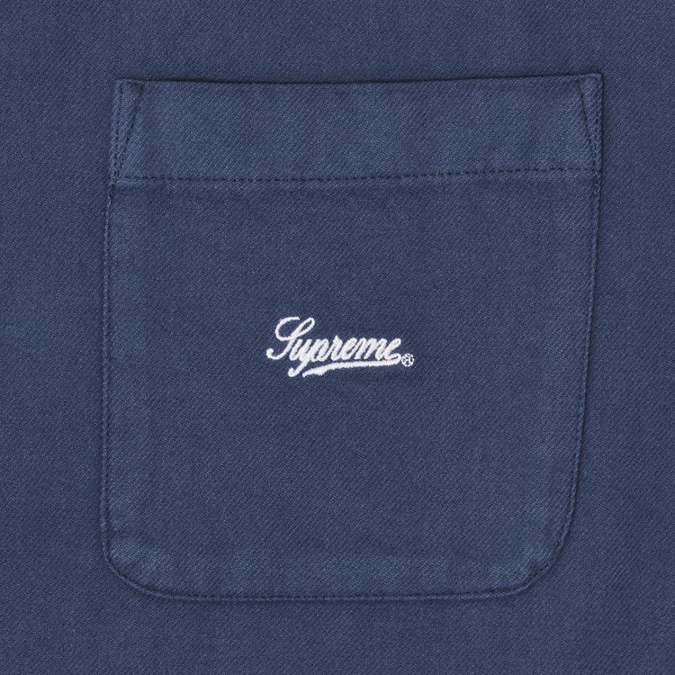 Supreme Flannel Shirt Dark Slate