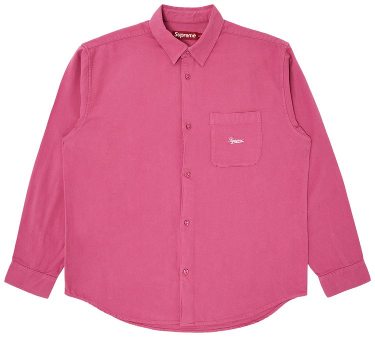 Supreme Flannel Shirt Fuchsia