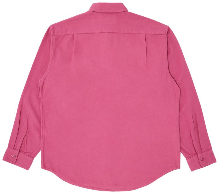 Supreme Flannel Shirt Fuchsia