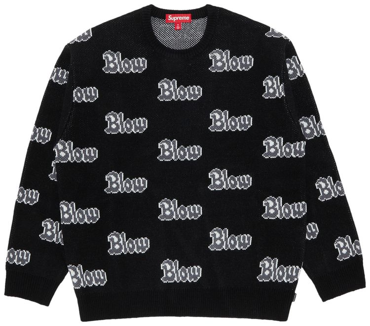 Supreme Blow Sweater Black