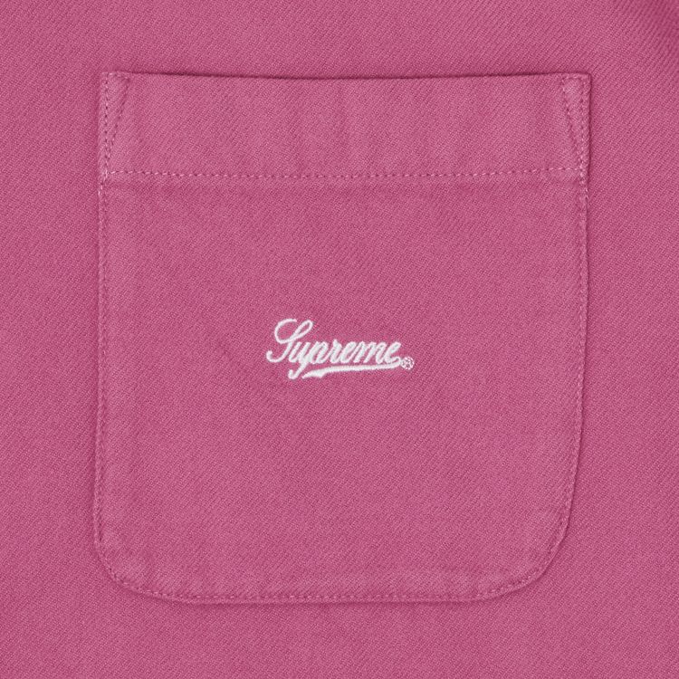 Supreme Flannel Shirt Fuchsia