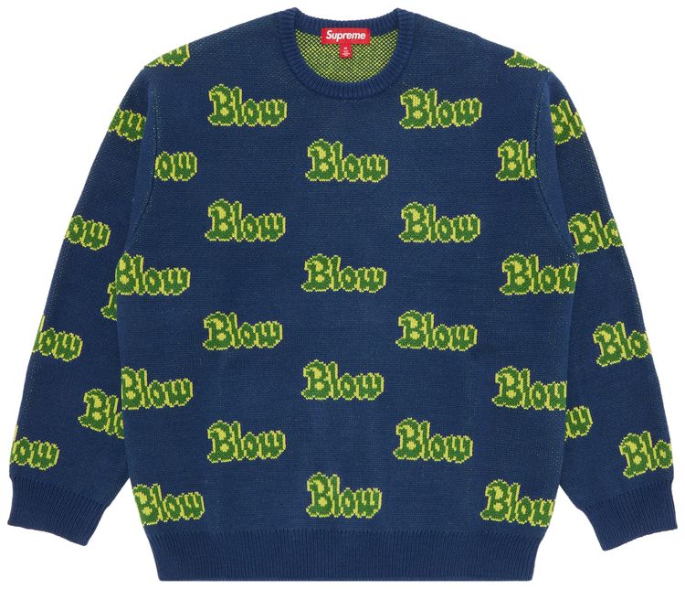 Supreme Blow Sweater Navy