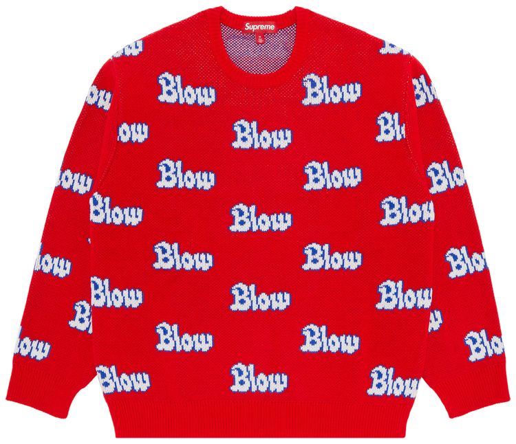 Supreme Blow Sweater Red