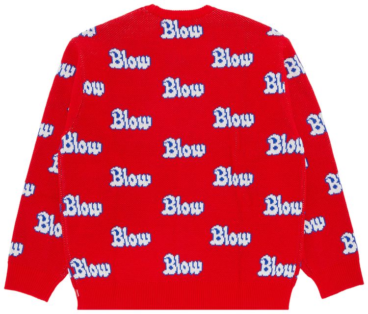 Supreme Blow Sweater Red
