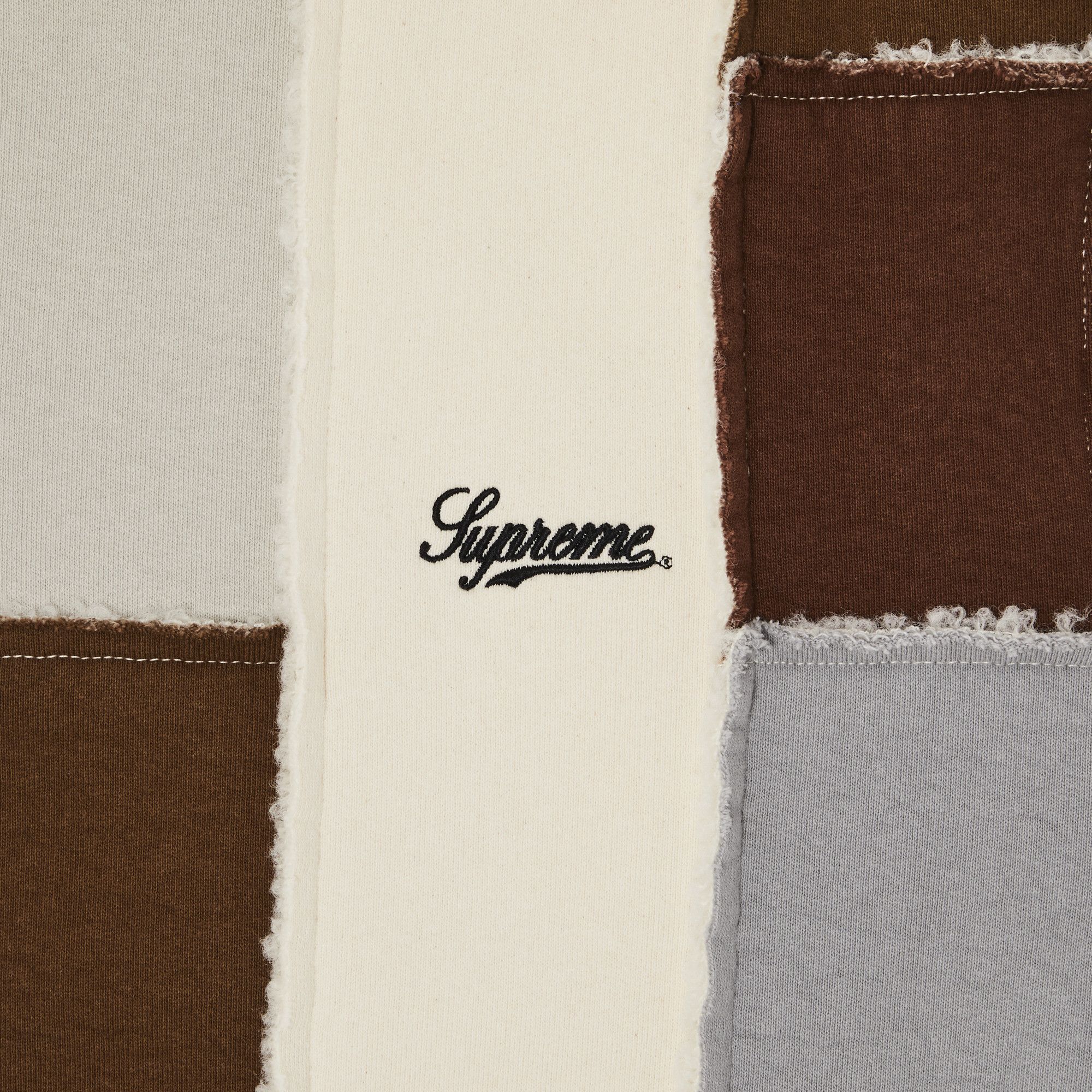 Supreme Faux Shearling Zip Up Hooded Sweatshirt (FW23) - $198