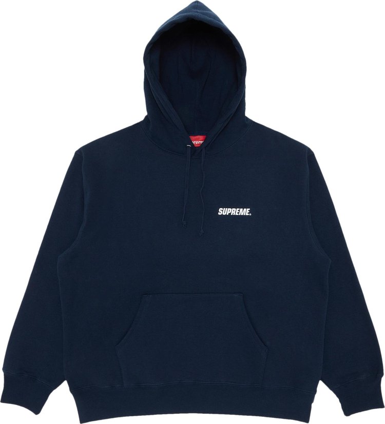 Buy Supreme Crown Hooded Sweatshirt 'Navy' - FW23SW116 NAVY | GOAT