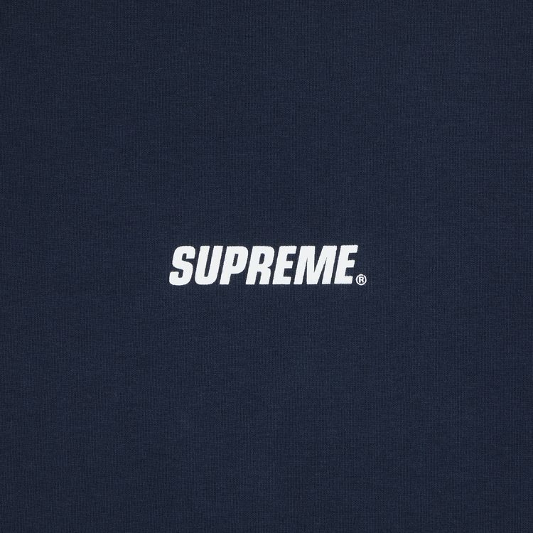 Supreme Crown Hooded Sweatshirt Navy