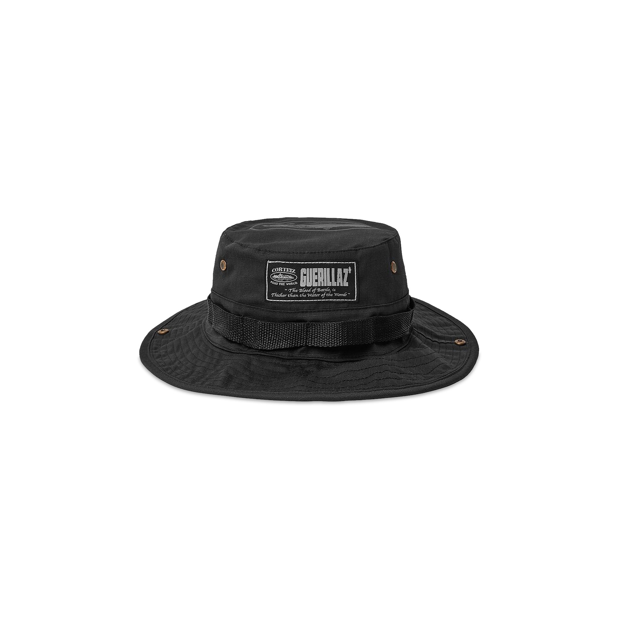 Corteiz Guerillaz* Bucket Hat 'Triple Black'