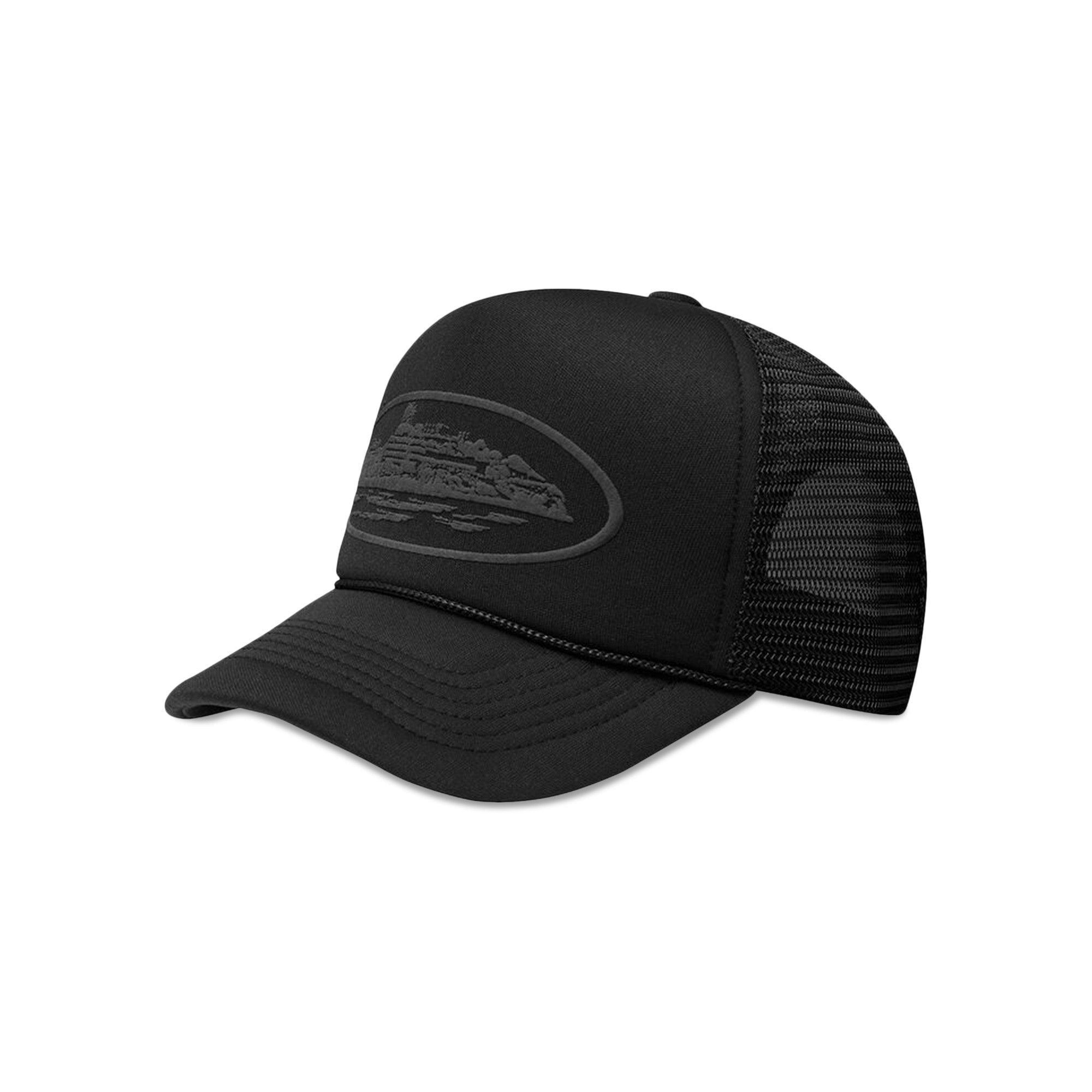 Corteiz Alcatraz Premium Trucker 'Triple Black'