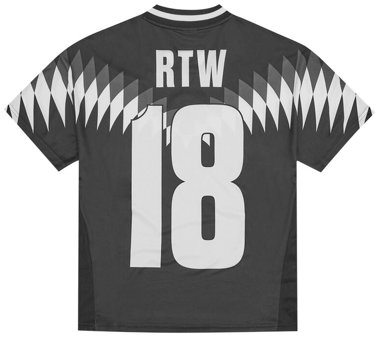 Corteiz Club RTW Football Jersey Black