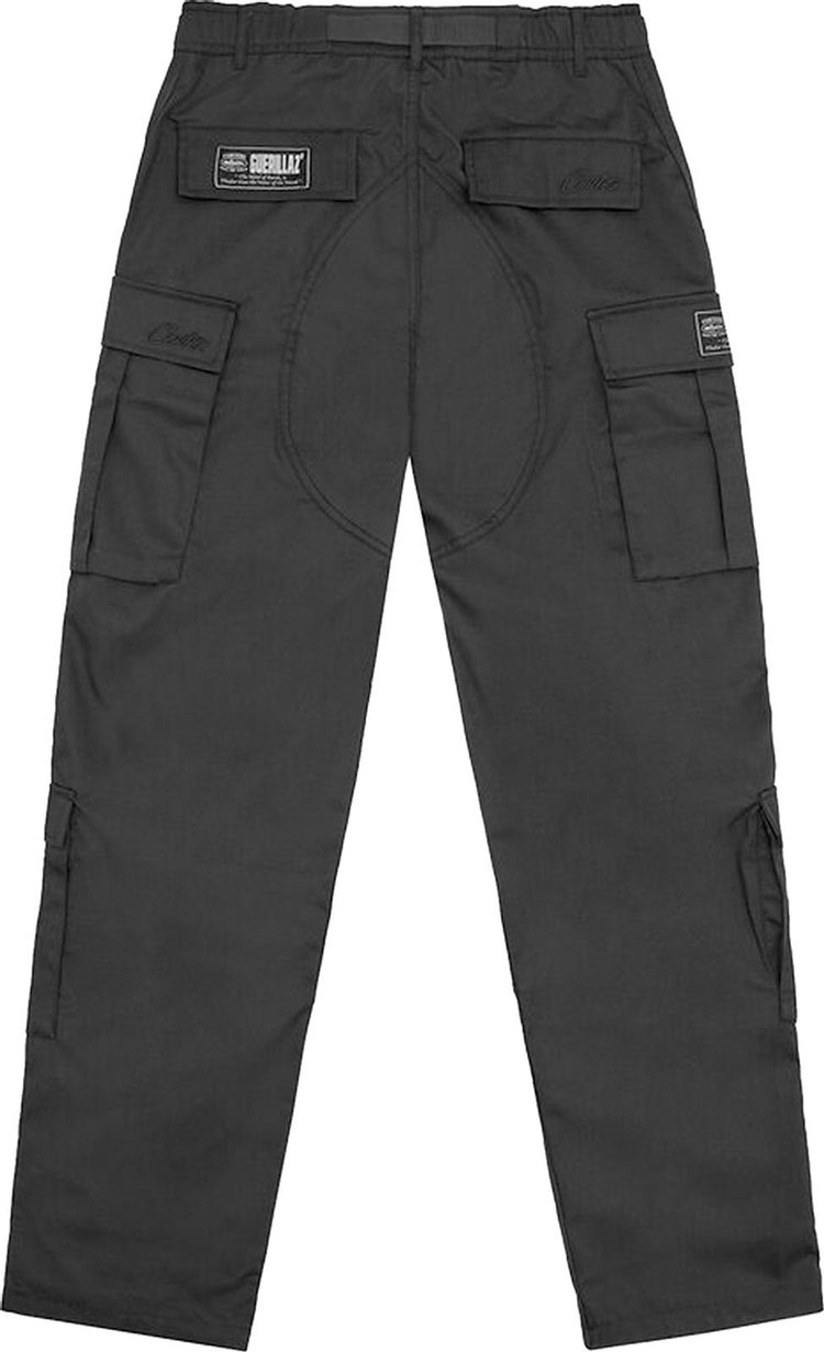 Corteiz Guerillaz Cargos Triple Black