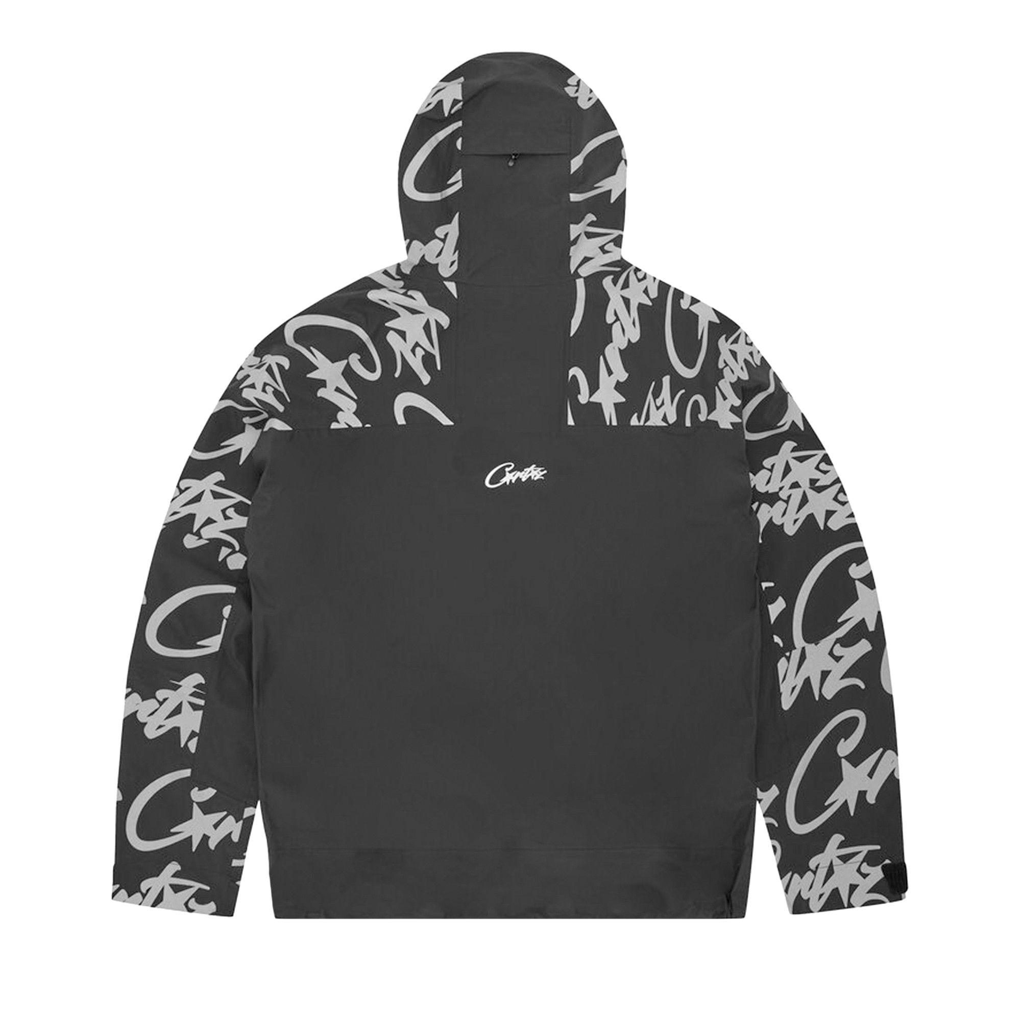 Buy Corteiz Elitework Waterproof Shell Jacket 'Black' - 7892