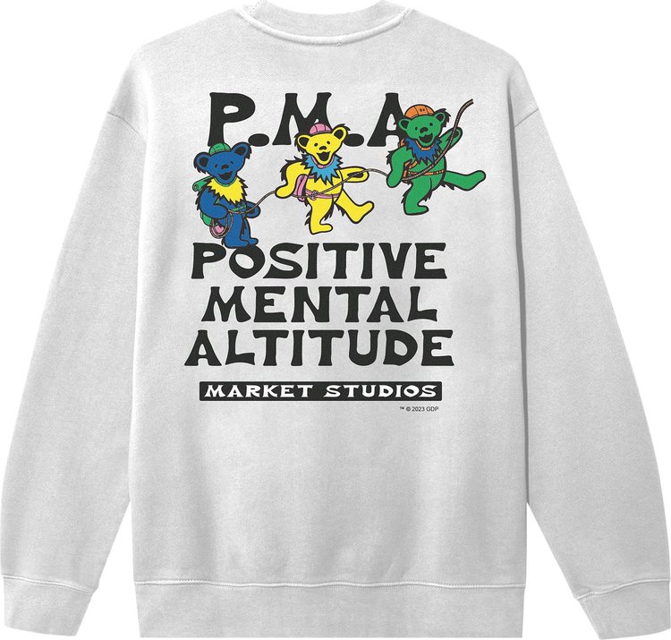 Market x Grateful Dead PMA Crewneck Grey