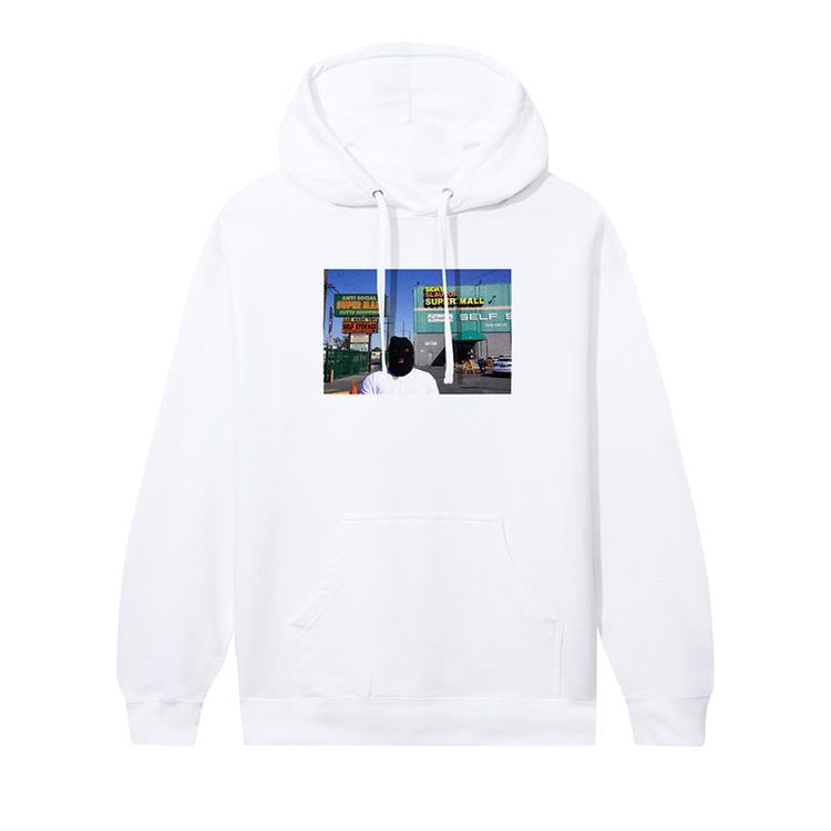 Anti Social Social Club x Polo Cutty Slauson Superman Hoodie White