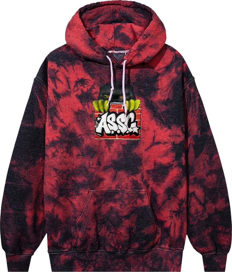 Anti Social Social Club x Polo Cutty Snow On The 405 Hoodie BlackRed